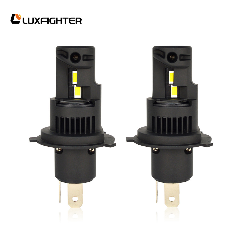 Q16 H4 LED हेडलाइट बल्बहरू 100W 300% उज्यालो हिलो रूपान्तरण किट हलोजन प्रतिस्थापन