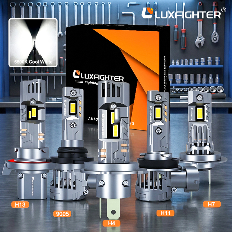 एलईडी हेडलाइटहरू पावर-बचत वा पावर-भोका छन्? Luxfighter कार बत्तीहरूले यो सबै एकै पटक व्याख्या गर्दछ